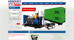 Desktop Screenshot of generatory.pl
